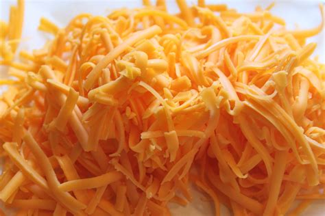 grated cheddar cheese for appetizers | Created by Diane