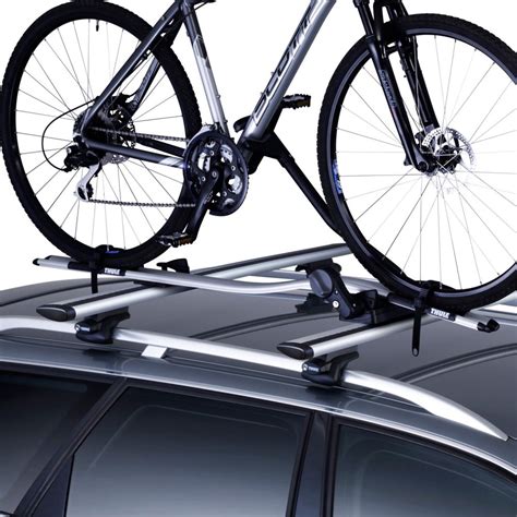 Thule ProRide 591 Twin-Pack Roof Mount Silver Cycle Carrier