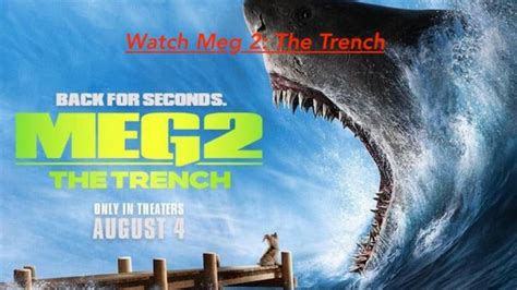 Meg 2: The Trench DVD Release Date October 24, 2023, 43% OFF