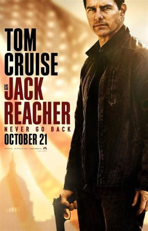 Jack Reacher: Never Go Back, Tom Cruise, Original 40x27 Movie Poster - Etsy