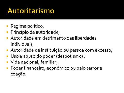 Autoritarismo e democracia no brasil