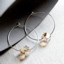 Hoop Earrings Elaborated With Swarovski Crystals By My Hart Beading ...