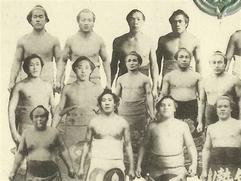 JAPAN c1910 SUMO WRESTLING CHAMPIONS Sumo Wrestler Wrestlers POSTMARKED Uniforms | Asia & Middle ...