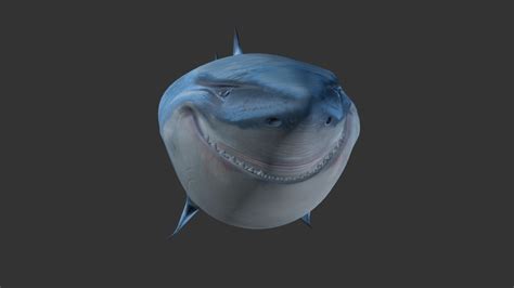 Bruce Finding Nemo - 3D model by AgustinDiazBarroso [e2f7af6] - Sketchfab