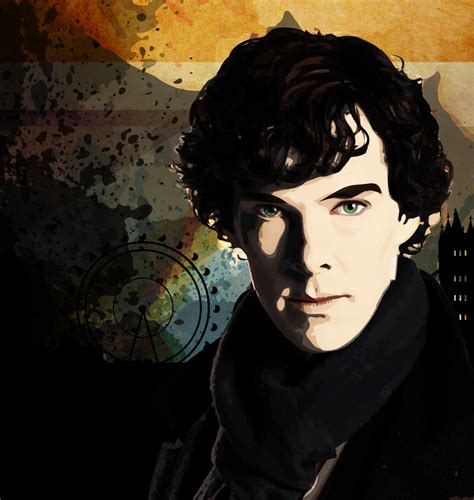 BBC Sherlock Holmes Poster - Fan Art :: Behance