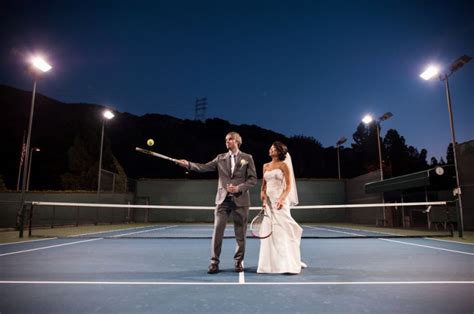 Intimate and Luxurious Wedding in 2023 | Tennis court wedding, Tennis photography, Tennis pictures