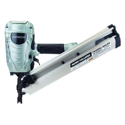 Hitachi 2537553 35 gal Pneumatic Collated Paper Framing Nail Gun ...