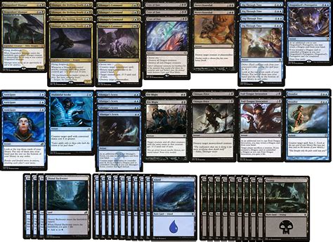 Elite Blue Black Control Dragon Deck – Modern Legal – Custom Built – Magic The Gathering – MTG ...