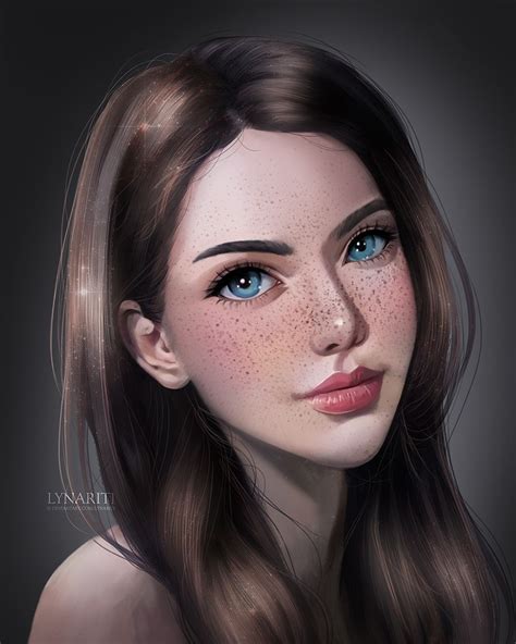 Girl Practice by Lynariti on DeviantArt | Digital art girl, Digital portrait, Digital portrait art