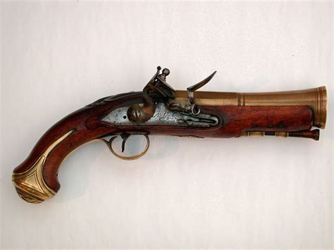 ANTIQUE FLINTLOCK BLUNDERBUSS PISTOL | Antique guns, Guns, Flintlock