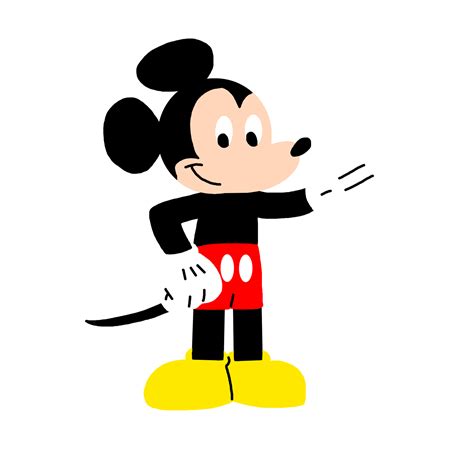 Mickey Mouse - Cutout animation style by MarcosPower1996 on DeviantArt