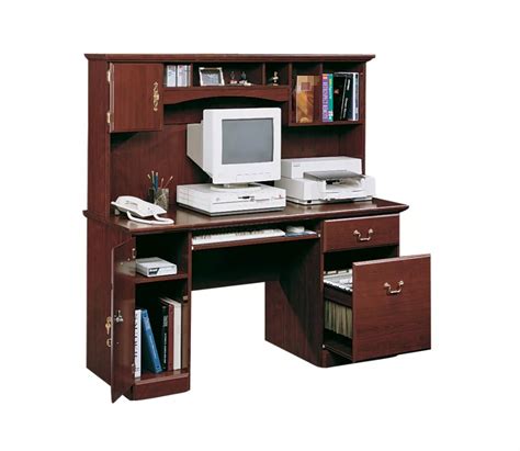 Coastal Living Wood Computer Desk Hutch Antique White - CLUB CHAIRS LEATHER