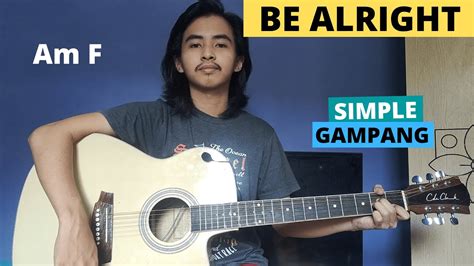 CHORD SIMPLE GAMPANG (Be Alright - Dean Lewis) (Tutorial Gitar) - YouTube