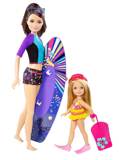 Barbie Life in the Dreamhouse Skipper and Chelsea Dolls (Surfing) | eBay