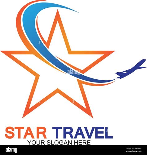 Star travel logo design. Travel agency logo design. Amazing ...