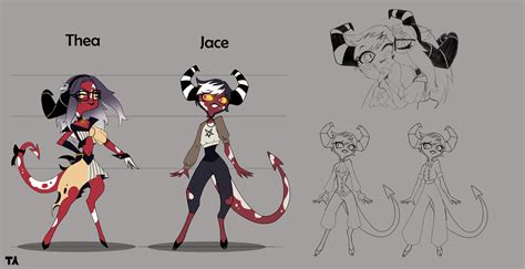 ArtStation - Helluva Boss | Concept Art Me and my colleague as Imps