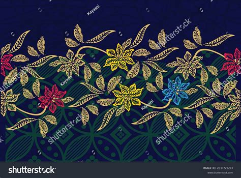 Indonesian Batik Motifs Very Distinctive Patterns Stock Vector (Royalty Free) 2033723273 ...