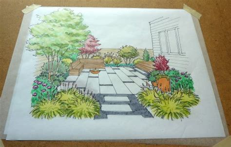 Tips From a Landscape Designer: Garden Perspective Drawing for the Home ...