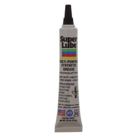 Køb 12g Super Lube® Multi-Purpose Synthetic Grease with Syncolon® (PTFE ...