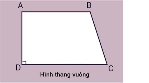 Hình thang vuông là gì? Định nghĩa, tính chất và dấu hiệu nhận biết