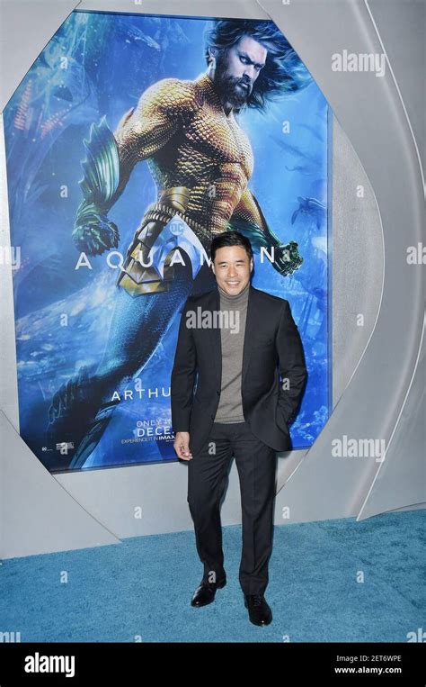 Randall Park arrives at the Warner Bros Pictures' "Aquaman" Los Angeles Premiere held at the TCL ...