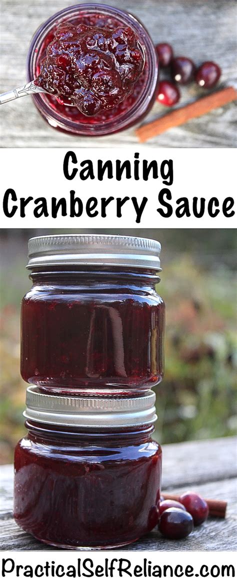 Canning Cranberry Sauce (Jellied or Whole Berry)