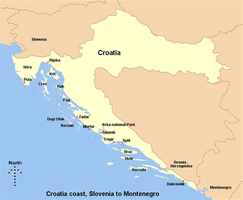 Map Of Croatian Coast : Sailing the Dalmatian Coast | DesignDestinations - jigsawbladesbestprices