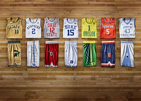 The evolution of Nike’s college basketball uniforms - Sports Illustrated