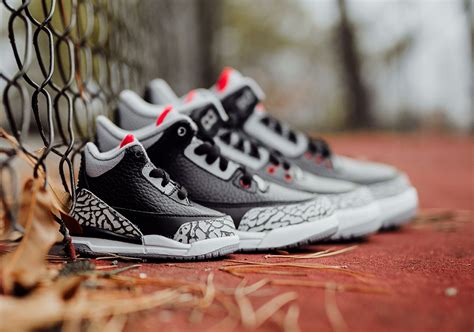 Air Jordan 3 Black Cement - Full Sizing + Price Info | SneakerNews.com