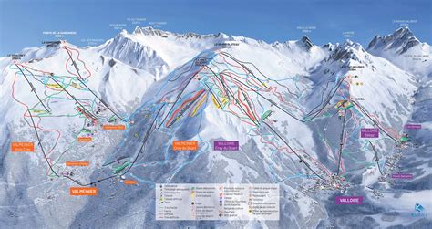 Valmeinier Piste Maps Free Downloads