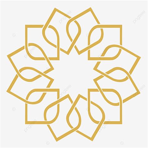 Arabic Geometric Vector PNG Images, Geometric Arabic Pattern, Ramadan, Background, Geometric PNG ...