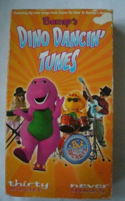 Barney Dino Dance Tunes VHS