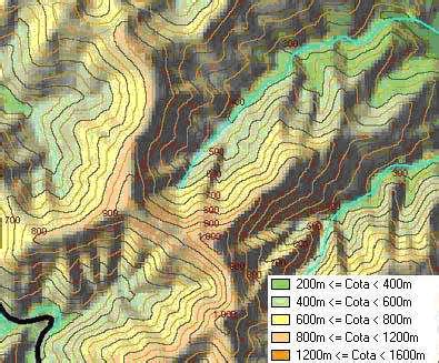 República carpintero sinsonte mapa topográfico curvas de nivel elegante ...