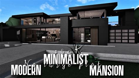 Minimalist Modern House Bloxburg