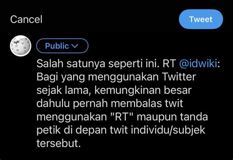 Wikipedia bahasa Indonesia on Twitter: "Bagi yang menggunakan Twitter sejak lama, kemungkinan ...