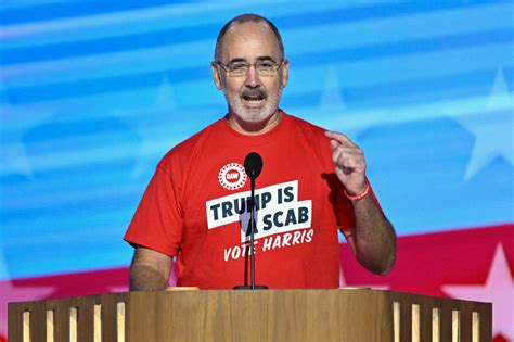 UAW president has his Hulk Hogan moment at DNC with ‘Trump is a scab’ t ...