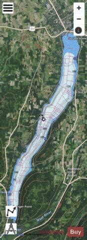 Canandaigua Lake Topographic Map - Dorree Kassandra