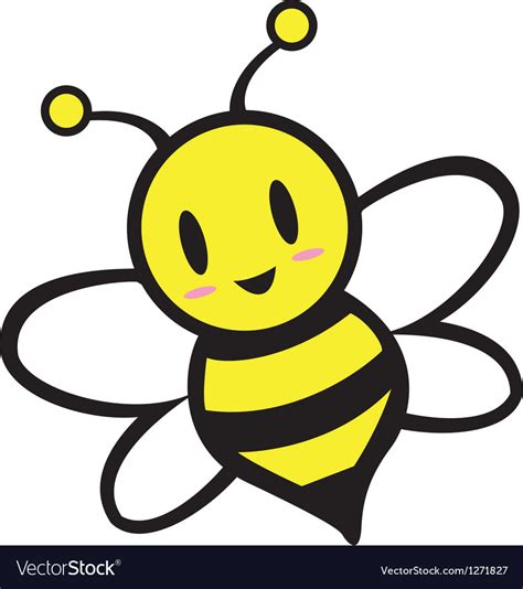 Bumble bee Royalty Free Vector Image - VectorStock