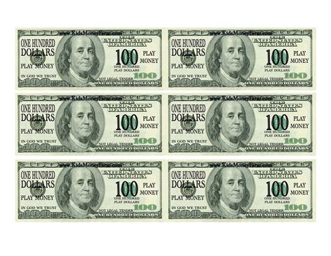 Free Printable Fake Money That Looks Real - Free Printable