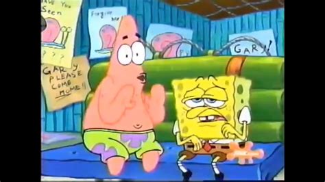 SpongeBob SquarePants Sad scene - YouTube