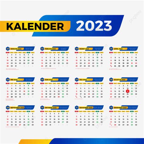 Kalender 2023 Lengkap Hari Libur Cuti Bersama Jawa Dan Hijriyah, Kalender 2023, Kalender 2023 ...