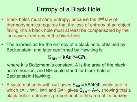 PPT - Black-Hole Thermodynamics PowerPoint Presentation, free download - ID:6696015