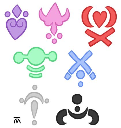 Masters of Fate Symbols by jellyskink on DeviantArt