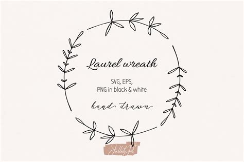 Laurel Wreath Svg, Spring and Summer Graphic by Juliasart · Creative Fabrica