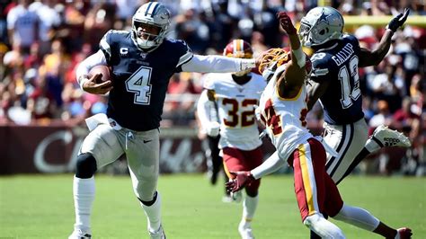 Dak Prescott 🔥Rushing Highlights🔥 (2016-19) - YouTube