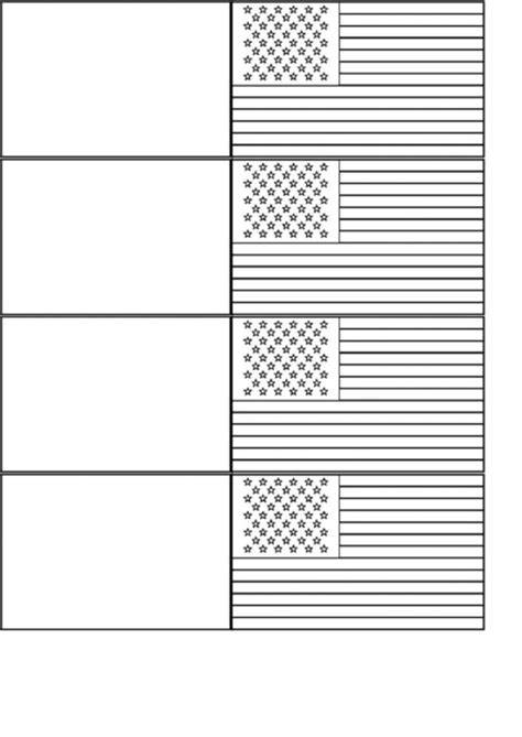 Black And White Pattern American Flag printable pdf download