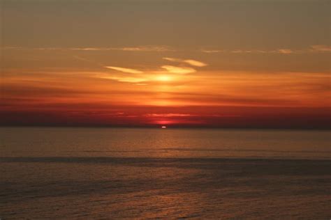 Free Images : beach, landscape, coast, water, ocean, horizon, sunrise, sunset, sunlight, morning ...