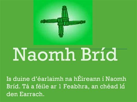 Naomh Bríd | Seomra Ranga