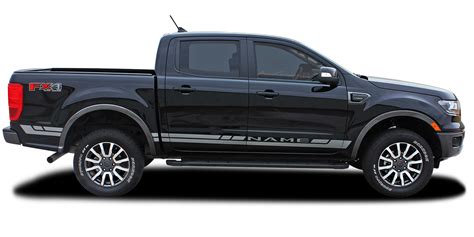 2019 2020 2021 Ford Ranger Stripes RAPID Side Door Body Decal Vinyl ...