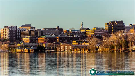 Scenic Vermont Photography - Sunset in Burlington Vermont